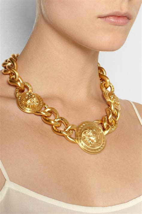 VERSACE Women Long necklaces .